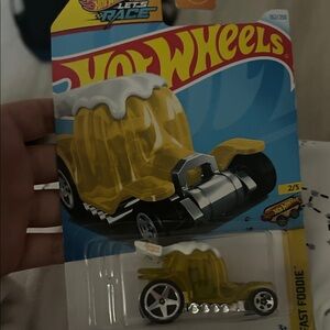 Hot Wheels Fast Foodie Yellow Racer